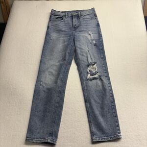Old Navy high rise OG straight women’s blue denim jeans size 0 pants